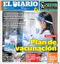 Portada de El Diario NY (USA)