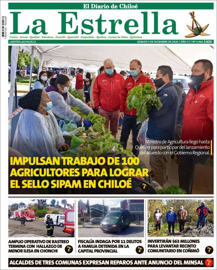 Portada de Estrella de Chiloé (Chile)