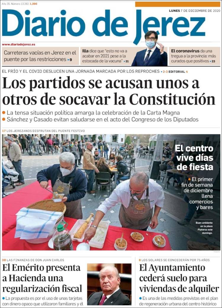 Portada de Diario de Jerez (Espa&ntilde;a)