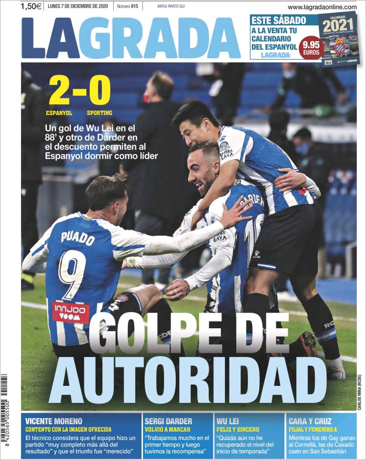 Portada de La Grada (Espa&ntilde;a)