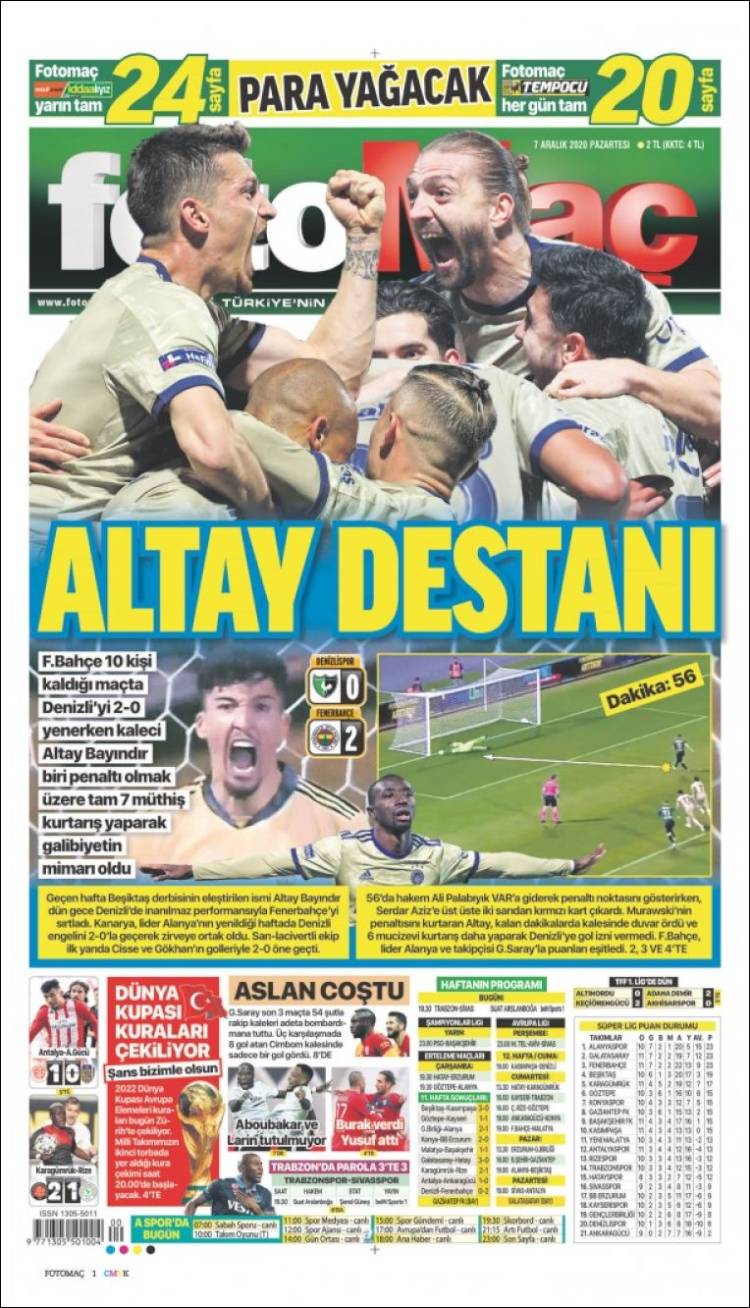 Portada de Fotomaç (Turqu&iacute;a)