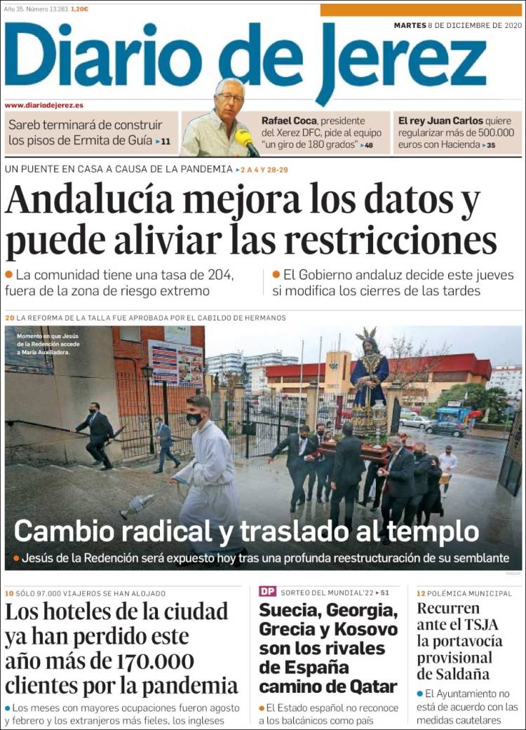 Portada de Diario de Jerez (Espa&ntilde;a)