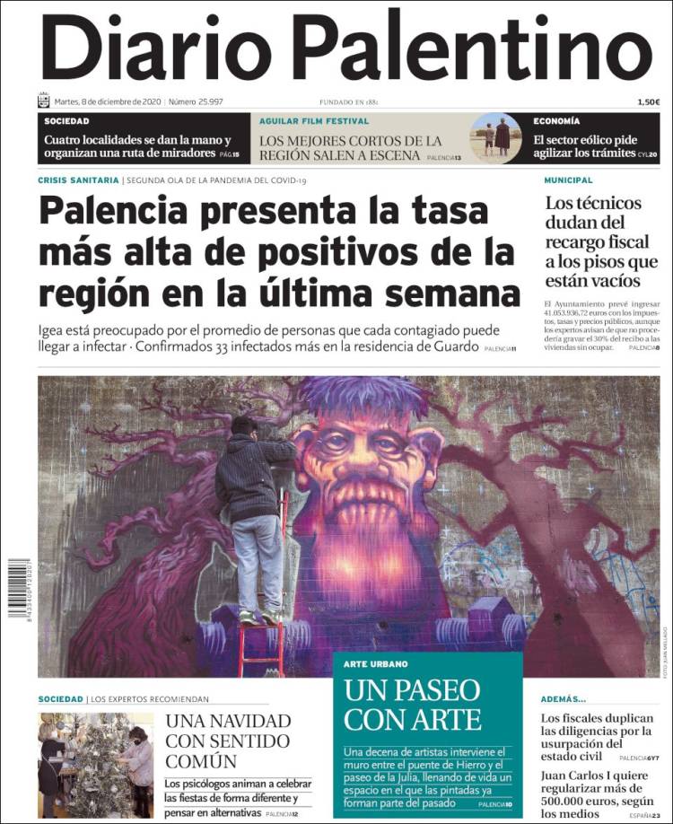 Portada de Diario Palentino (Espa&ntilde;a)