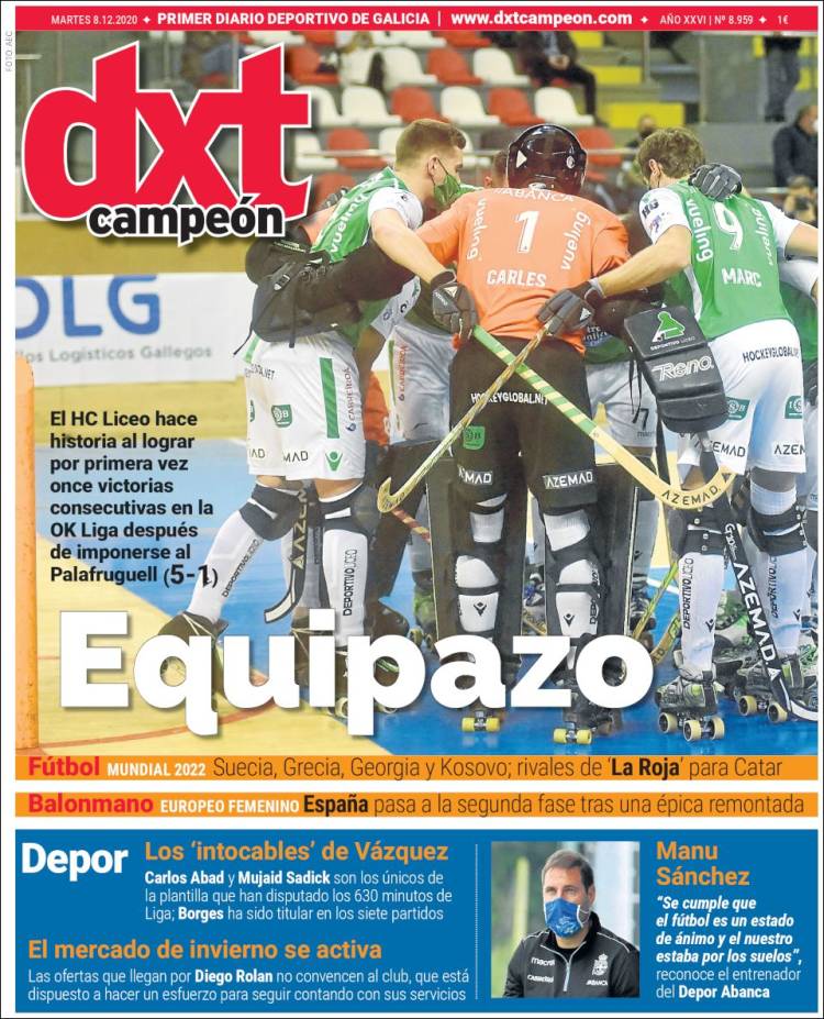 Portada de DTX Deporte Campeón (Espa&ntilde;a)