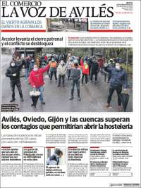 Portada de El Comercio - Avilés (Espa&ntilde;a)