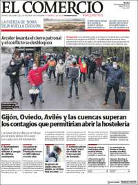 Portada de El Comercio - Gijón (Espa&ntilde;a)