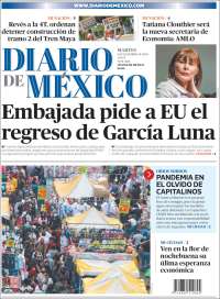 Portada de Diario de México (México)