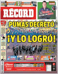 Portada de Record (Mexico)