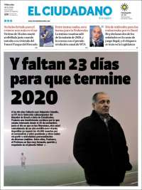 Portada de Diario El Ciudadano y la Región (Argentina)