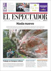 Portada de El Espectador (Colombia)