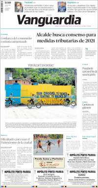 Portada de Vanguardia Liberal (Colombia)