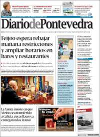 Portada de Diario de Pontevedra (España)