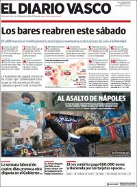 Portada de Diario Vasco (España)