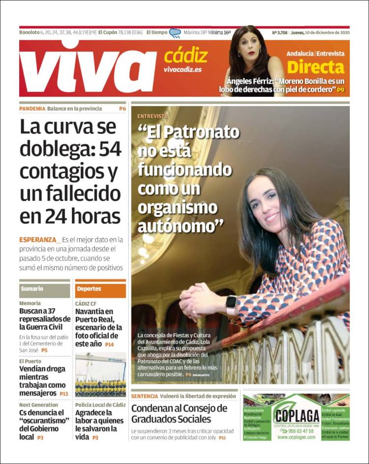 Portada de Información - Cadiz (España)