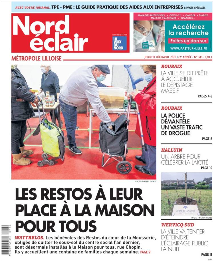 Portada de Nord Éclair (Francia)