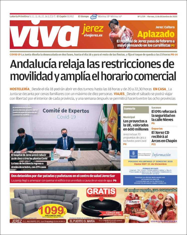 Portada de Información - Jerez (Espa&ntilde;a)
