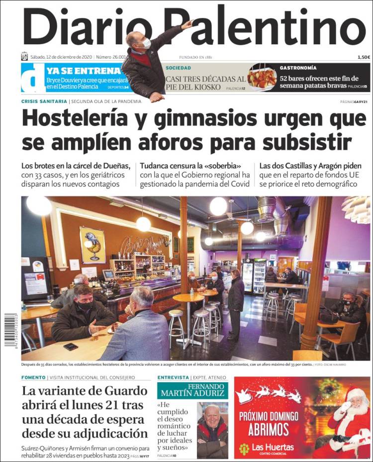 Portada de Diario Palentino (España)