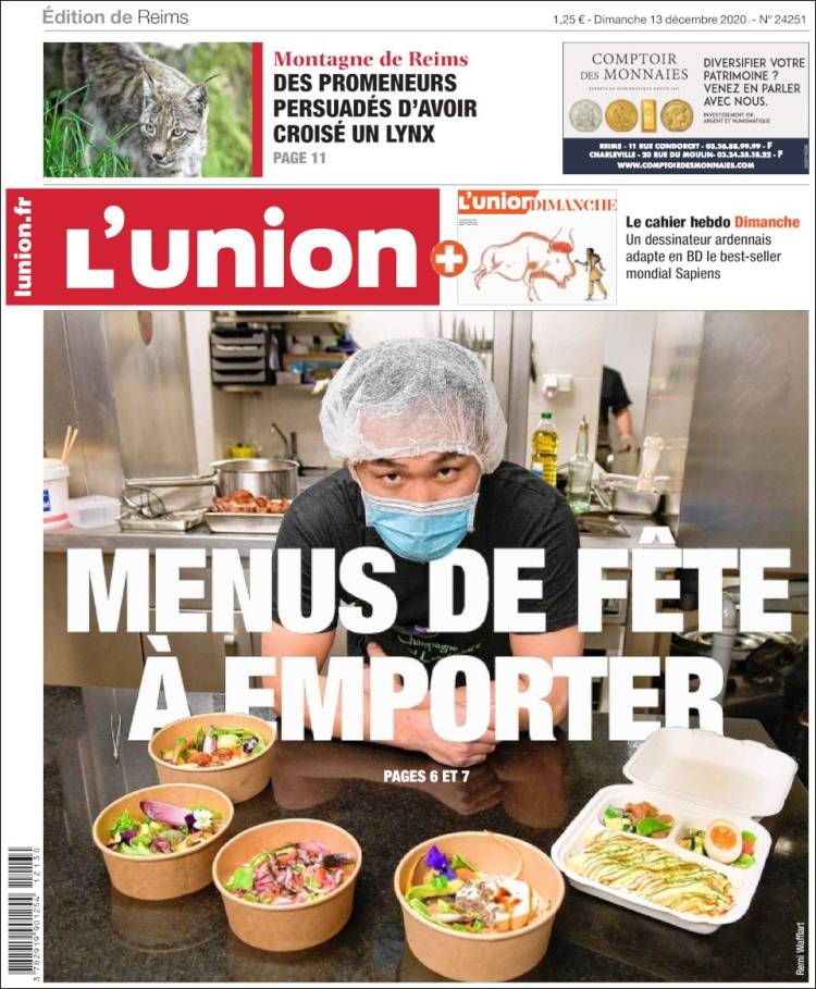 Portada de L'Union (Francia)
