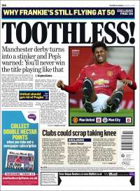 Portada de Daily Mail Sport (Reino Unido)