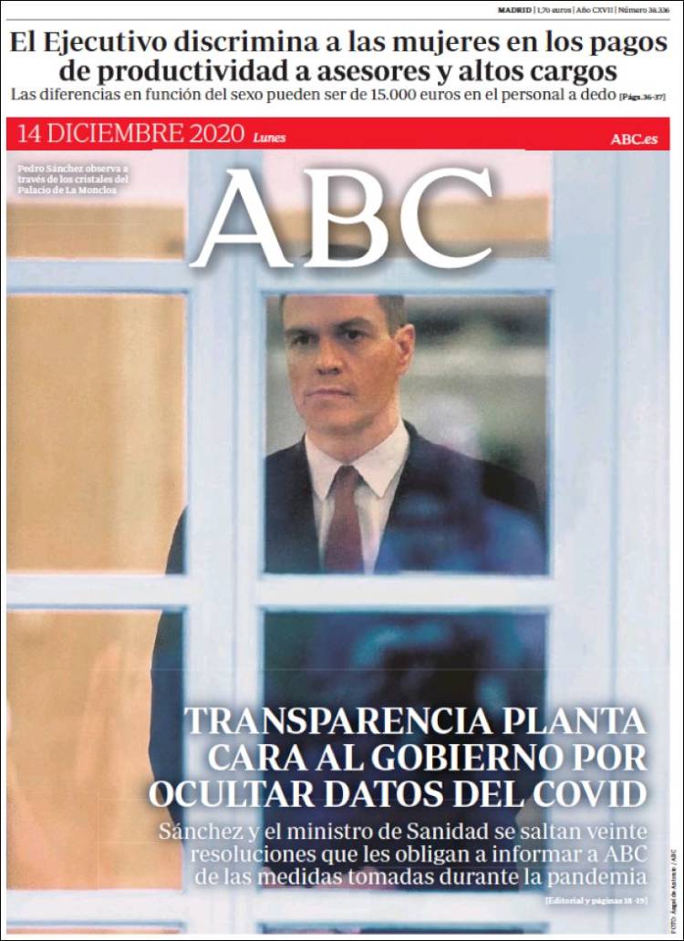 Portada de ABC (España)