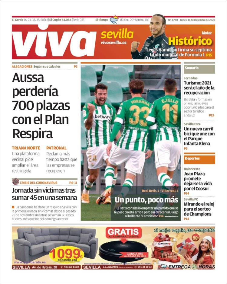 Portada de Viva Sevilla (Spain)