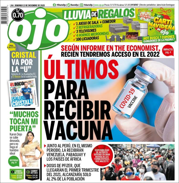Portada de Ojo (Per&uacute;)