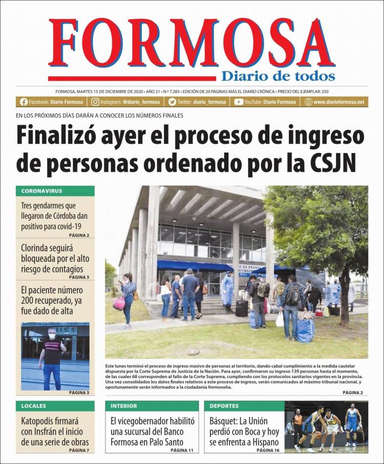 Portada de Formosa (Argentina)