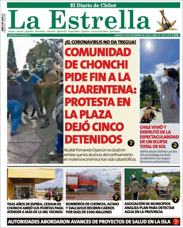 Portada de Estrella de Chiloé (Chile)