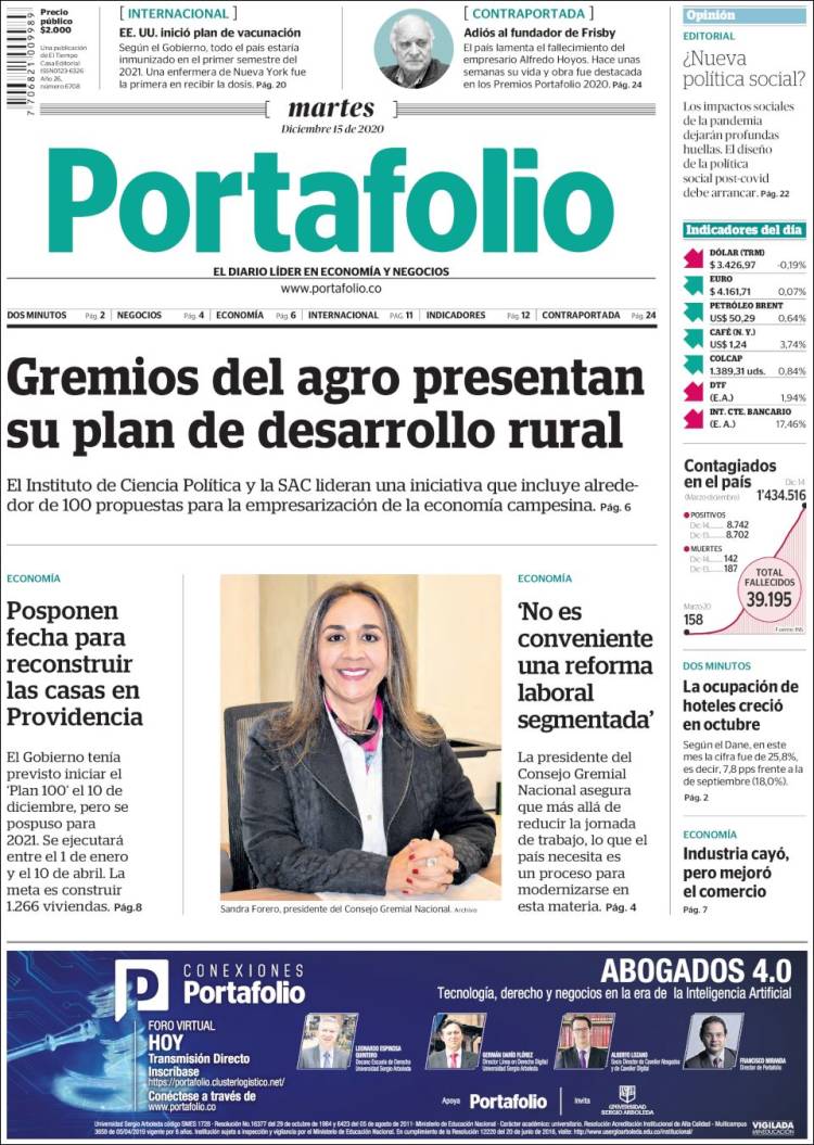 Portada de Portafolio (Colombia)
