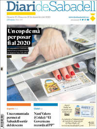 Portada de Diari de Sabadell (Espa&ntilde;a)