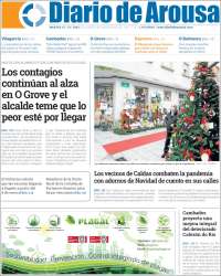 Portada de Diario de Arousa (Espa&ntilde;a)