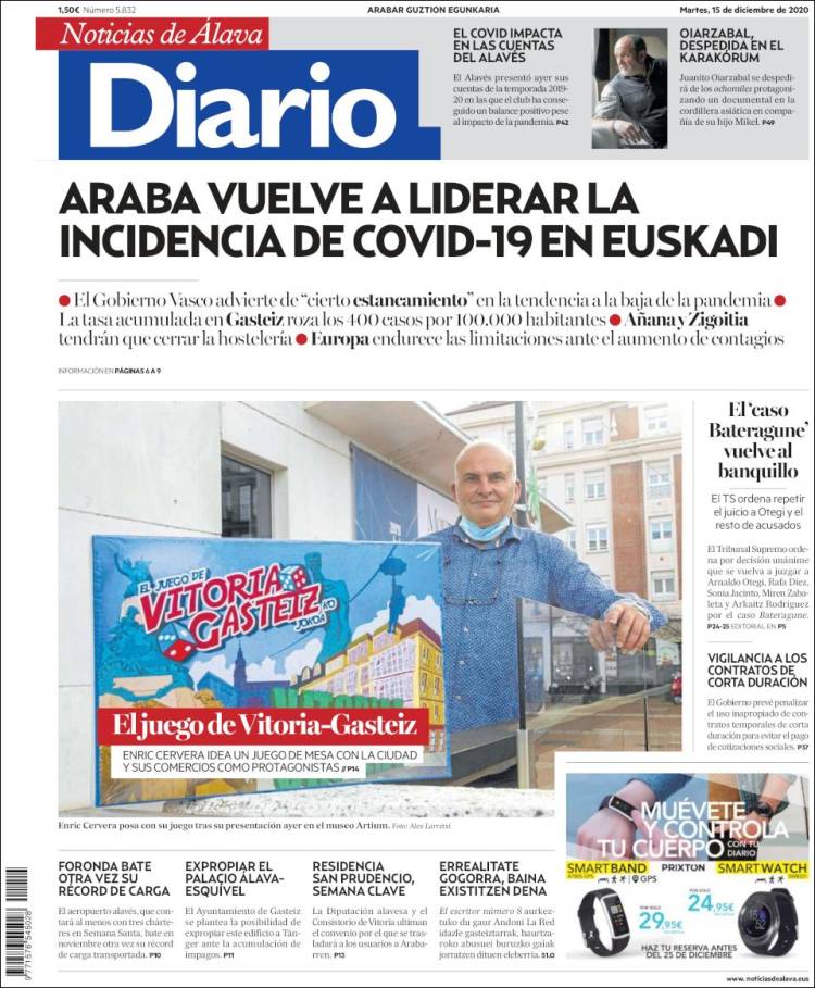 Portada de Noticias de Álava (Espa&ntilde;a)
