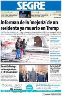 Portada de Segre  (Espa&ntilde;a)