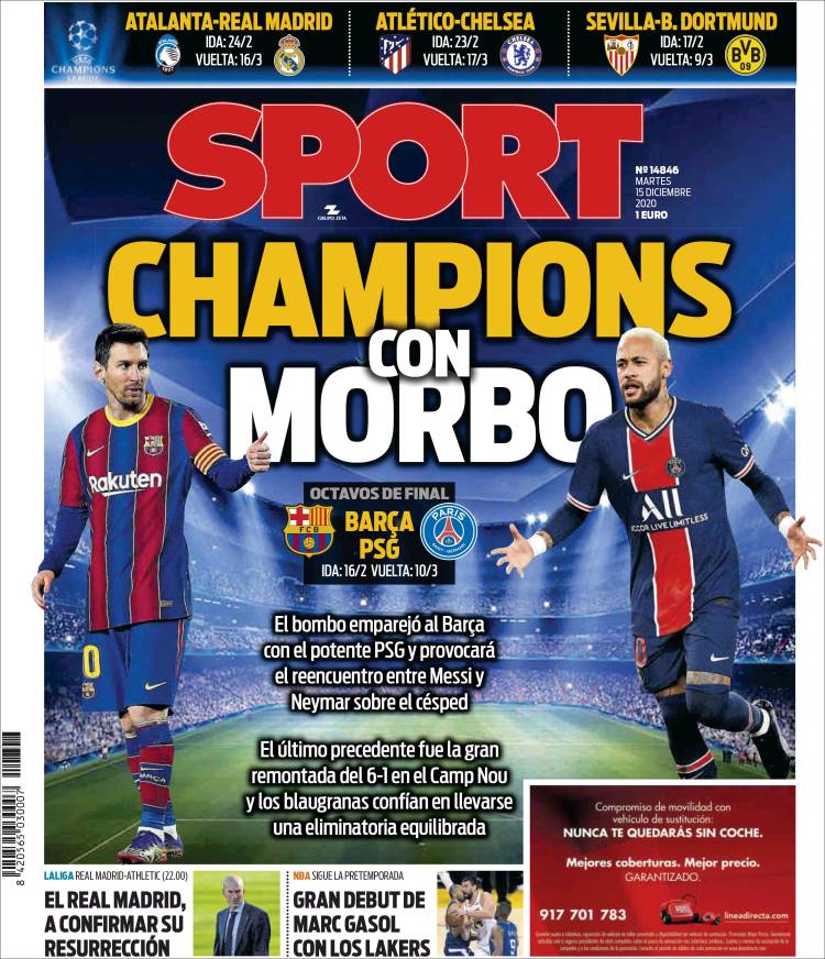 Portada de Sport (Espa&ntilde;a)