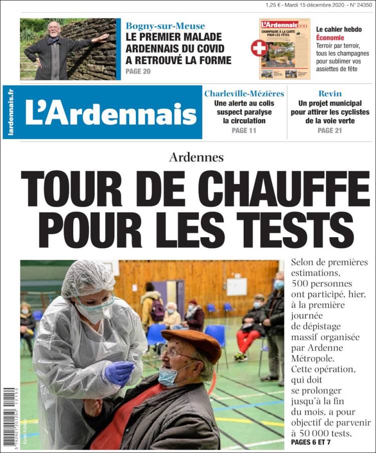 Portada de L'Ardenais (Francia)