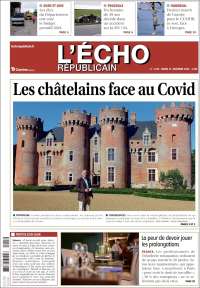 Portada de L'Echo Républicain (Francia)