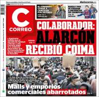 Portada de Diario Correo (Per&uacute;)