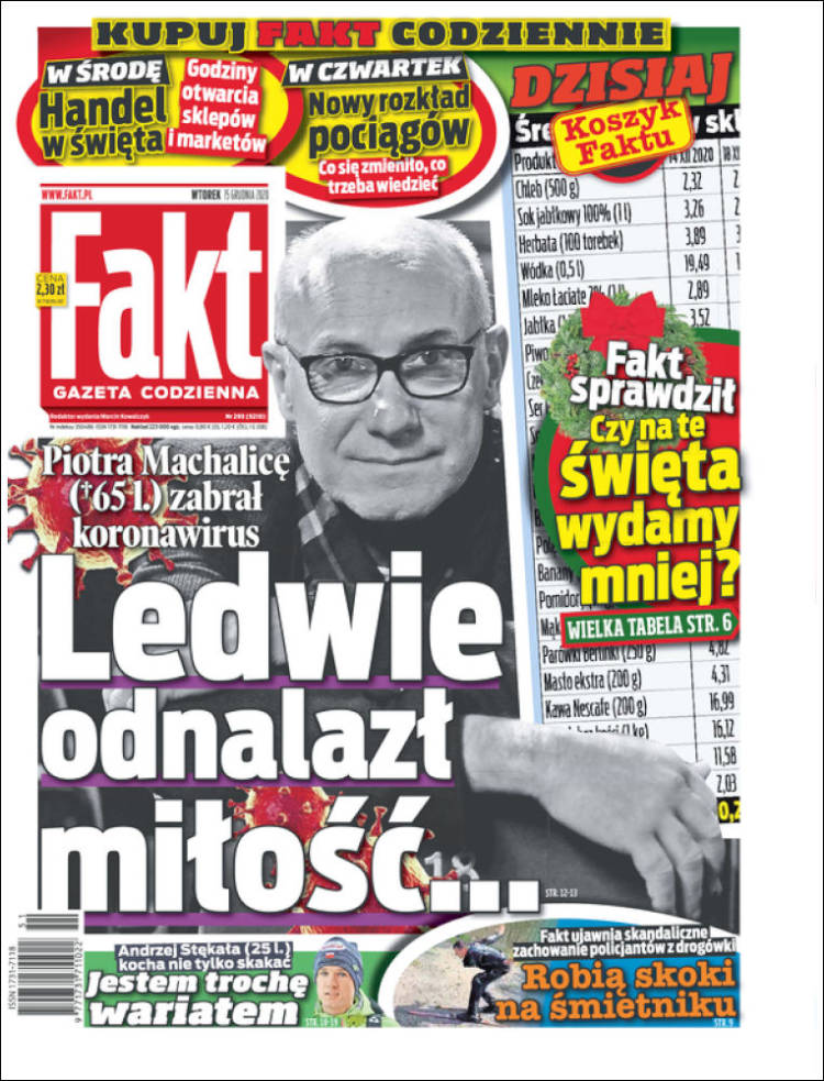 Portada de Fakt (Polonia)