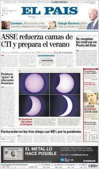 Portada de El País (Uruguay)