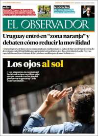 Portada de El Observador (Uruguay)