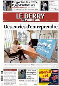 Portada de Berry Republicain (Francia)