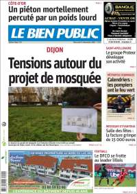 Portada de Le Bien Public (Francia)