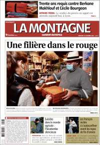 Portada de La Montagne (Francia)