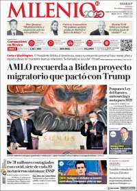 Portada de Milenio (México)