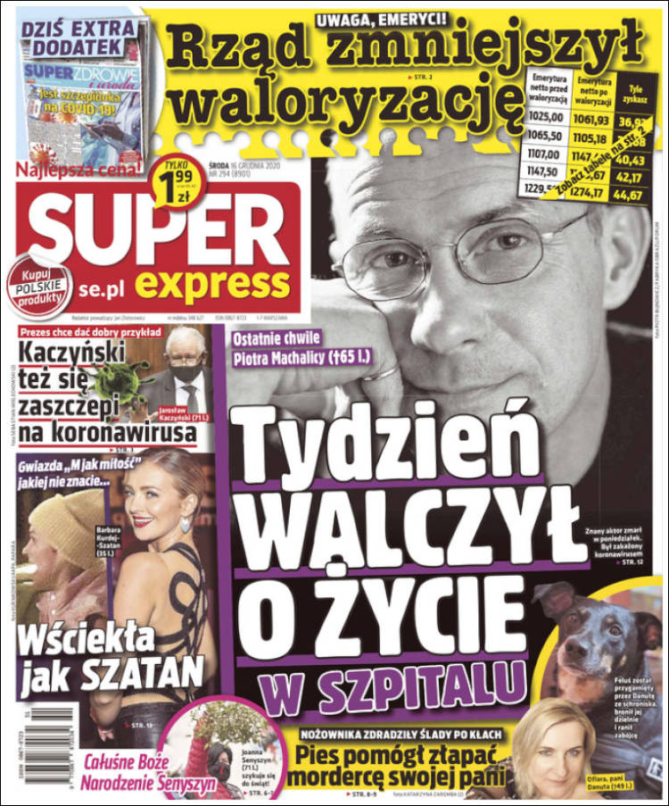 Portada de Super Express (Polonia)