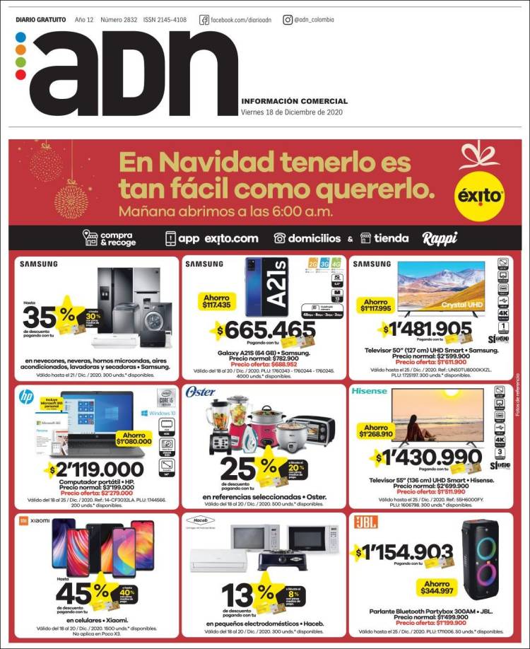 Portada de ADN - Bogotá (Colombia)