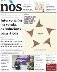 Portada de Nòs Diario (España)