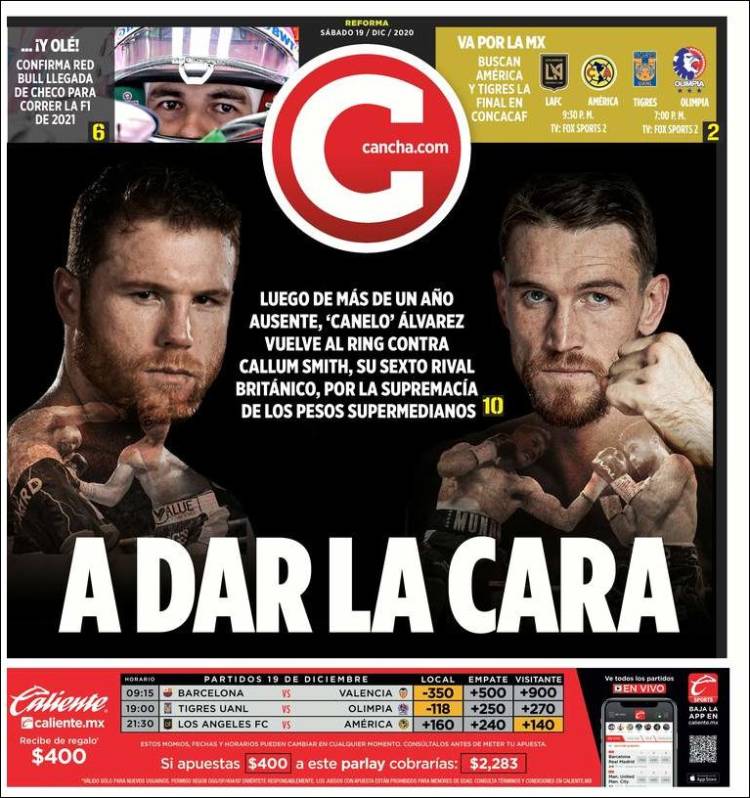 Portada de Cancha (México)