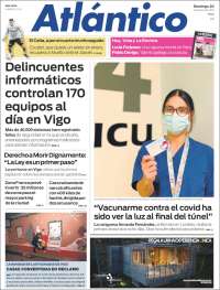 Portada de Atlántico Diario (España)