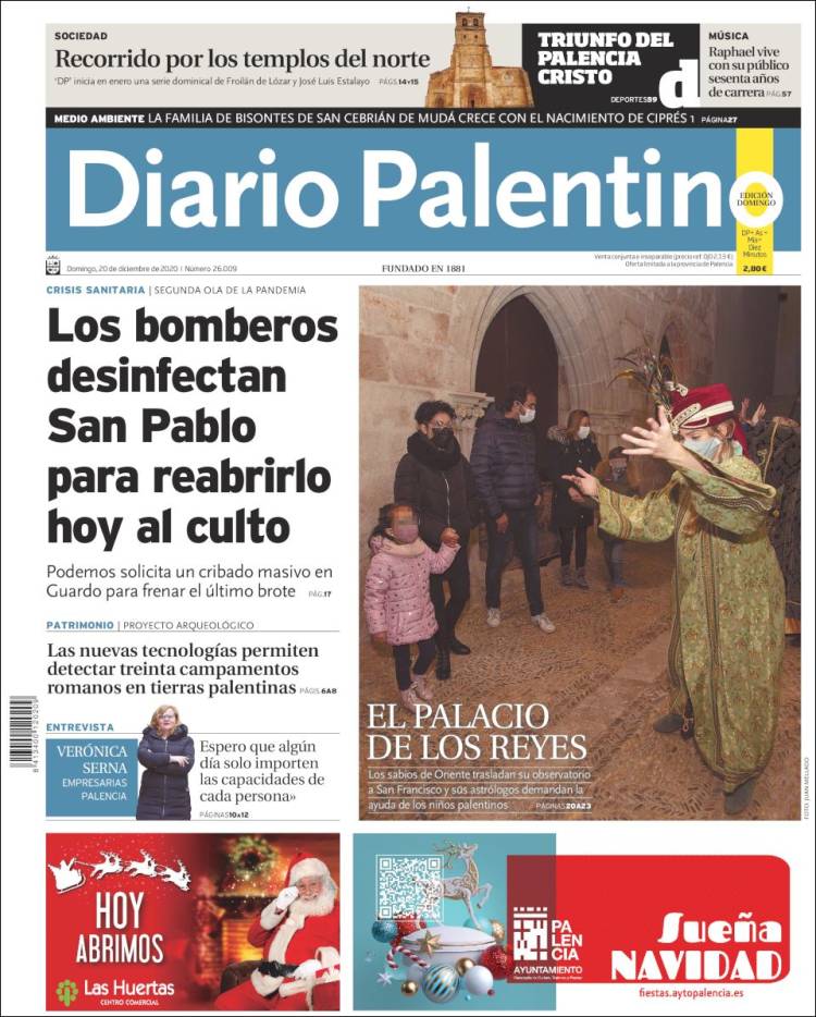 Portada de Diario Palentino (España)